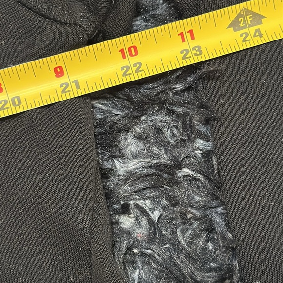 Maurices Black Turtleneck Tunic with Snap Accents, Large - Picture 6 of 7